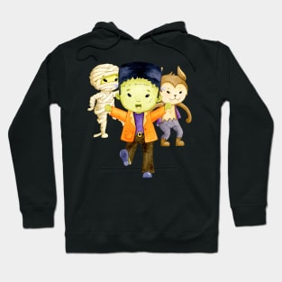 Halloween Monsters 1 Hoodie